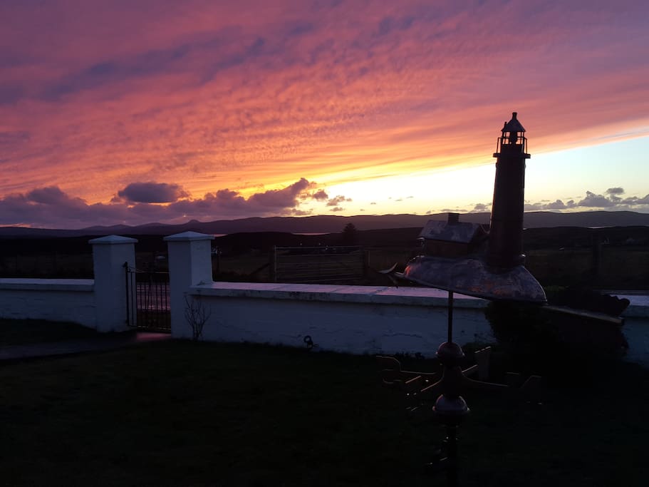 Autum Sunset at LHC