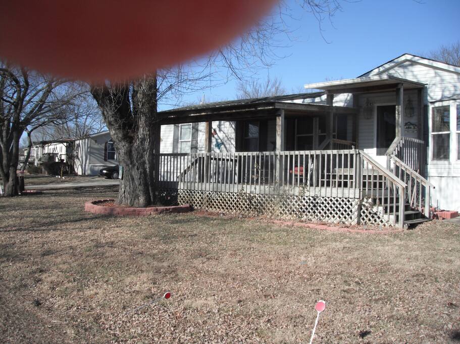 Front with 16X20 deck