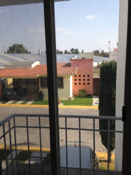 Esta es la vista desde la recamara principal