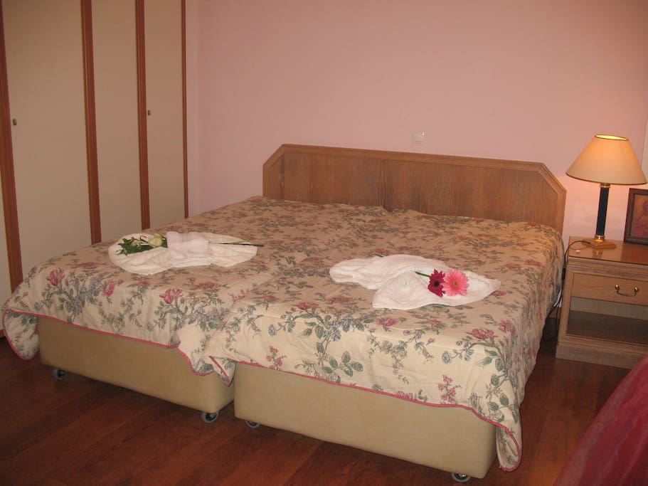 2nd room double bed