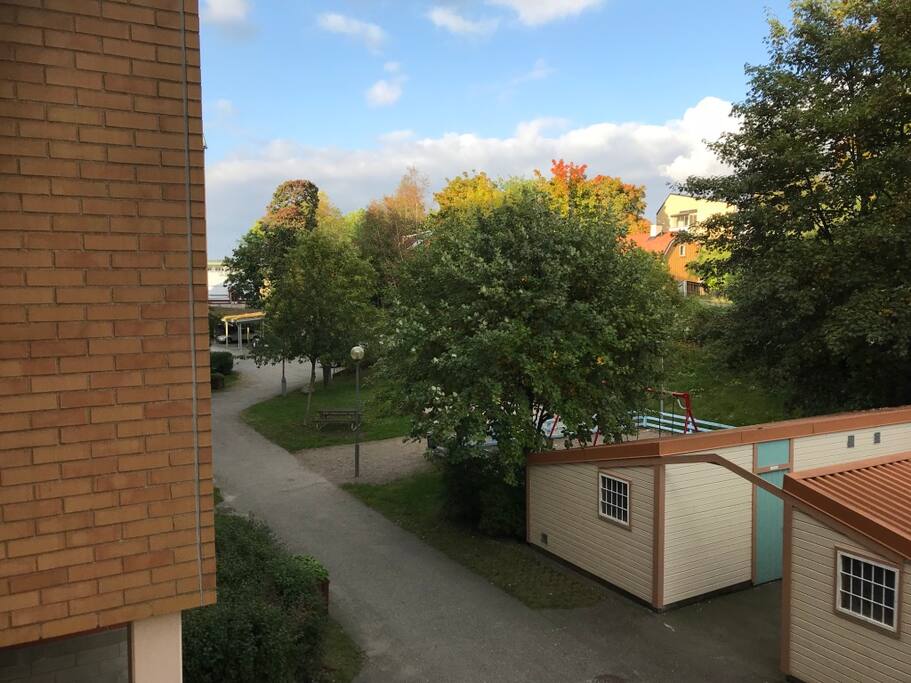 View from the balcony