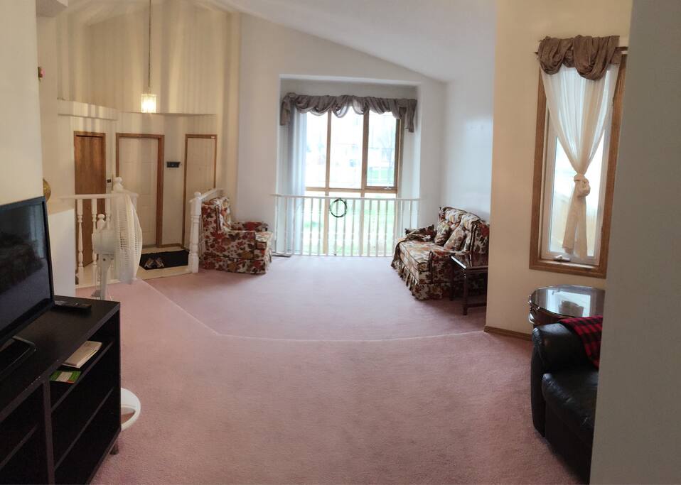 Upstairs living room