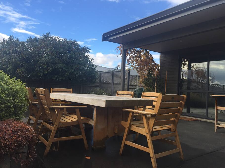 Outside Dining