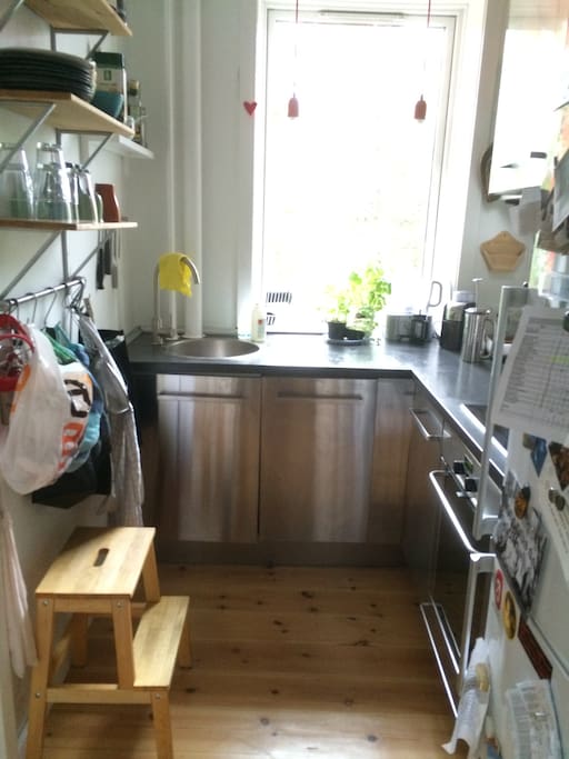 Functional kitchen with dishwasher