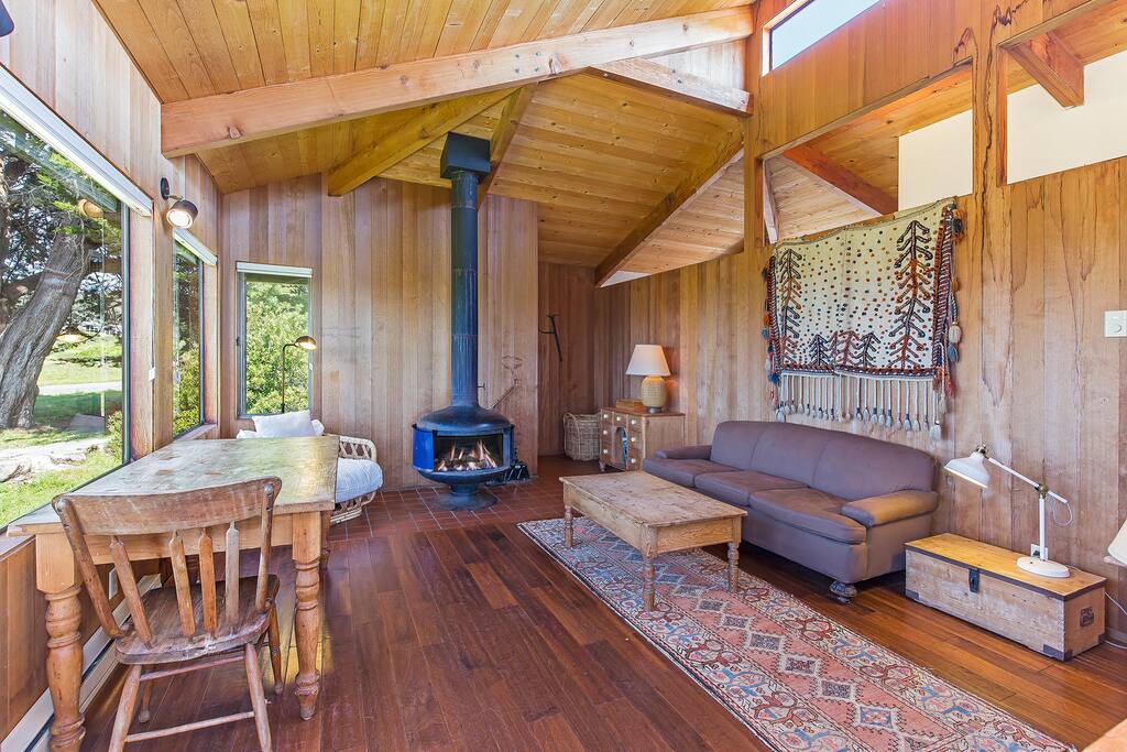 Living Room with Fireplace