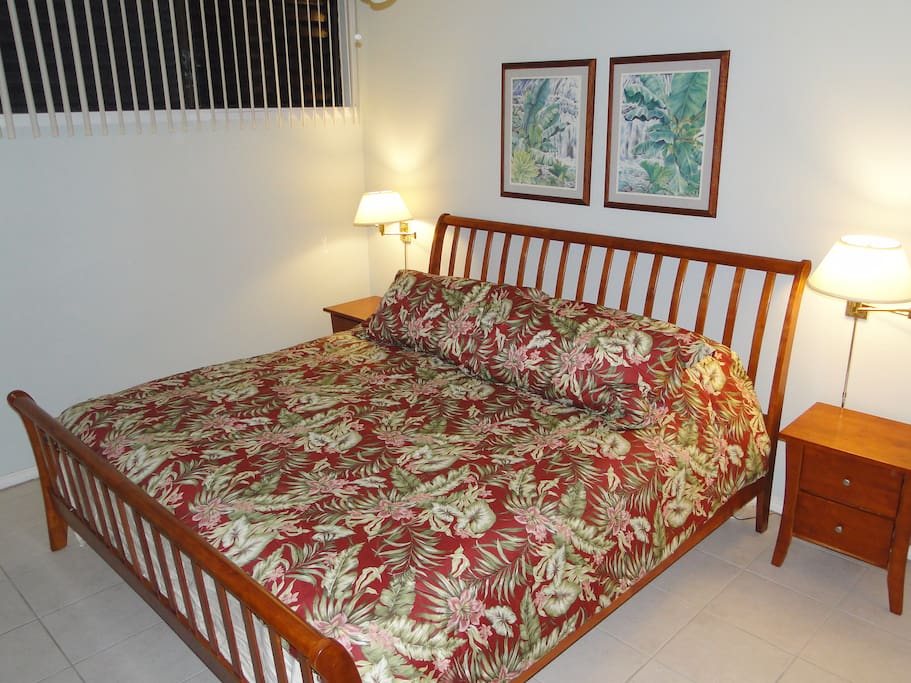 King bed master bedroom