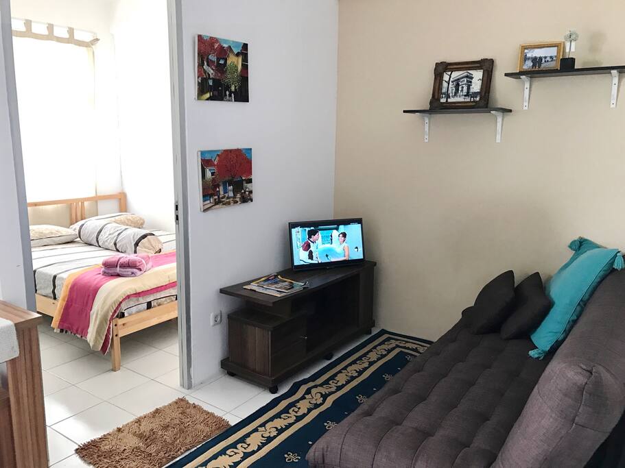 Living room and bedroom