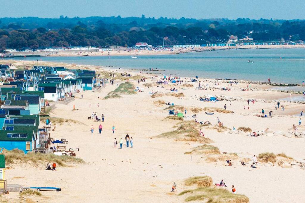 Hengistbury Head spit 20/30 min cycle ride
