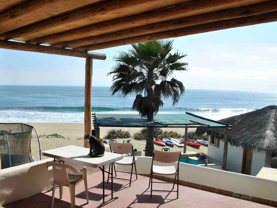 Private patio.