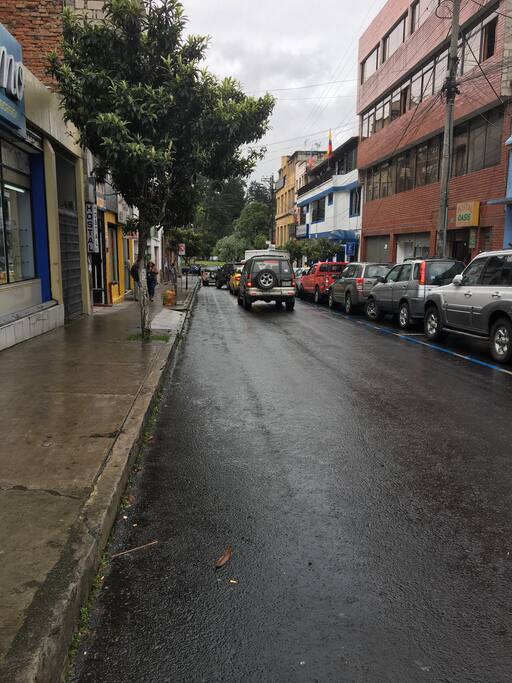 El Ejido park one block away