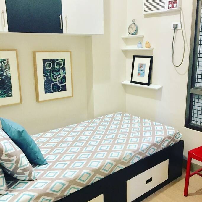 Bedroom 1 with single bed