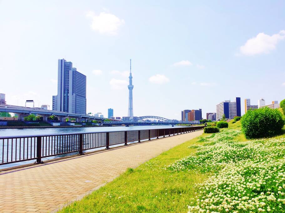 Asakusa Riverside 3min from House