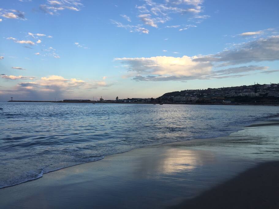 Sunset at Santos Beach