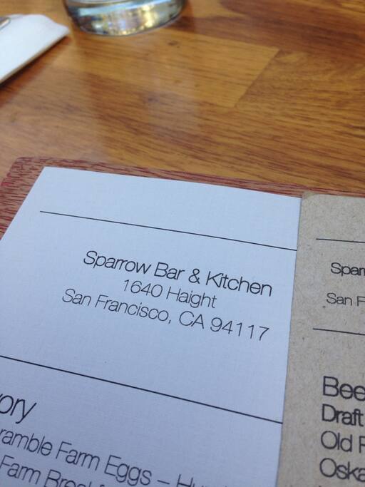 Photo de Sparrow Bar and Kitchen à Haight-Ashbury