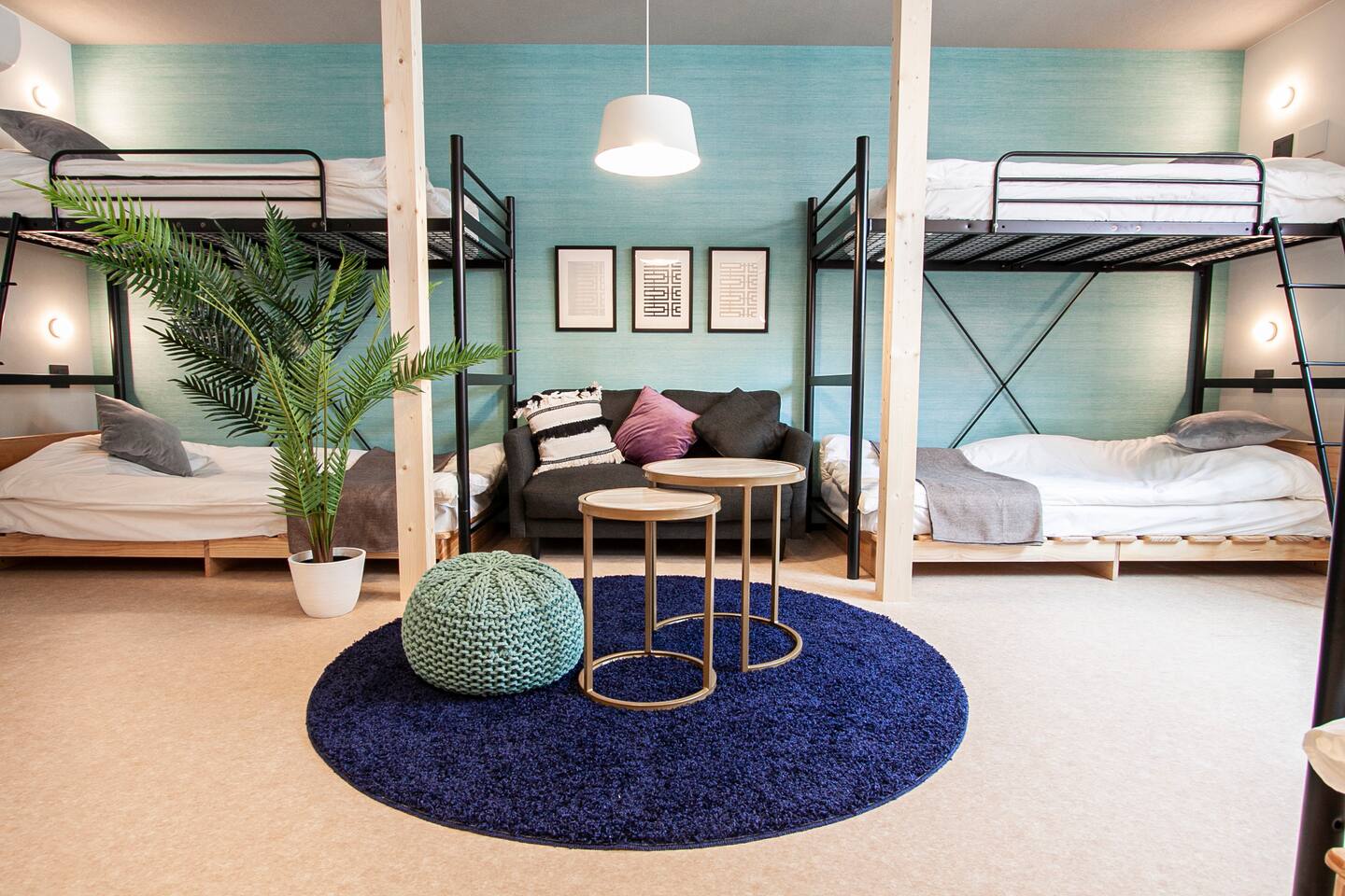 中岛公园附近新建的无人酒店!/有预约制免费停车场/最多8人/免费WIFI/RA