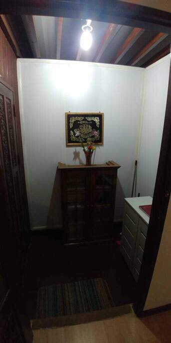 Welcome to Kamar @ Titi Villa. Save your shoes here..