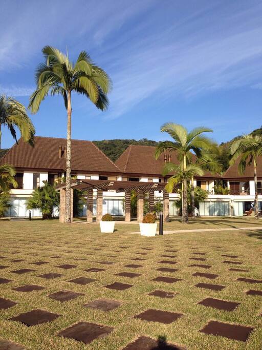 Vista das casas