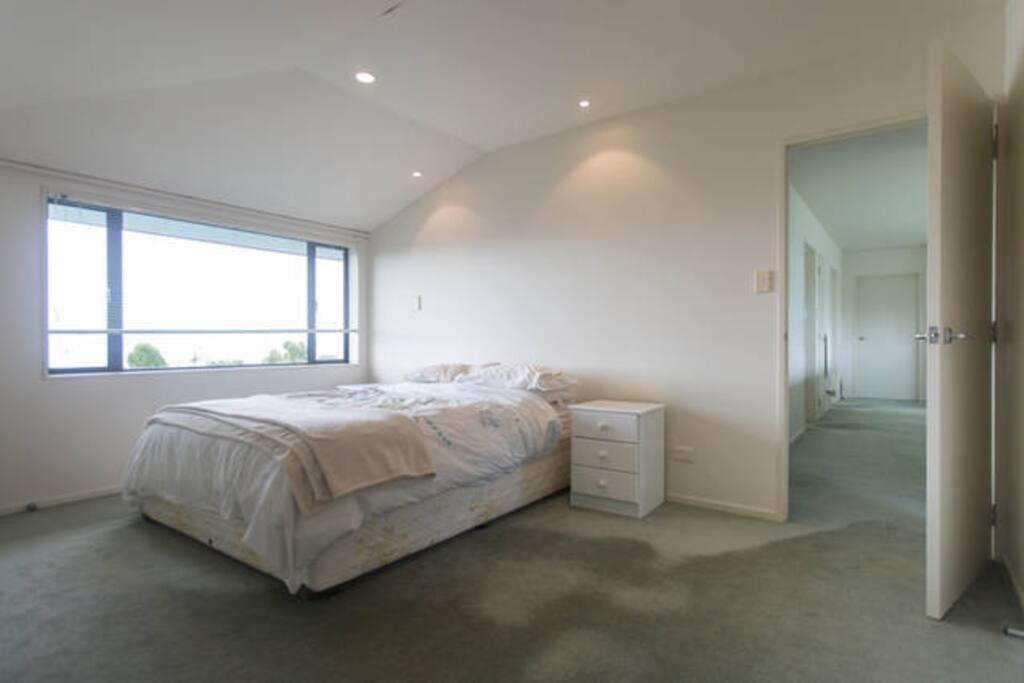 Double bedroom with seaview