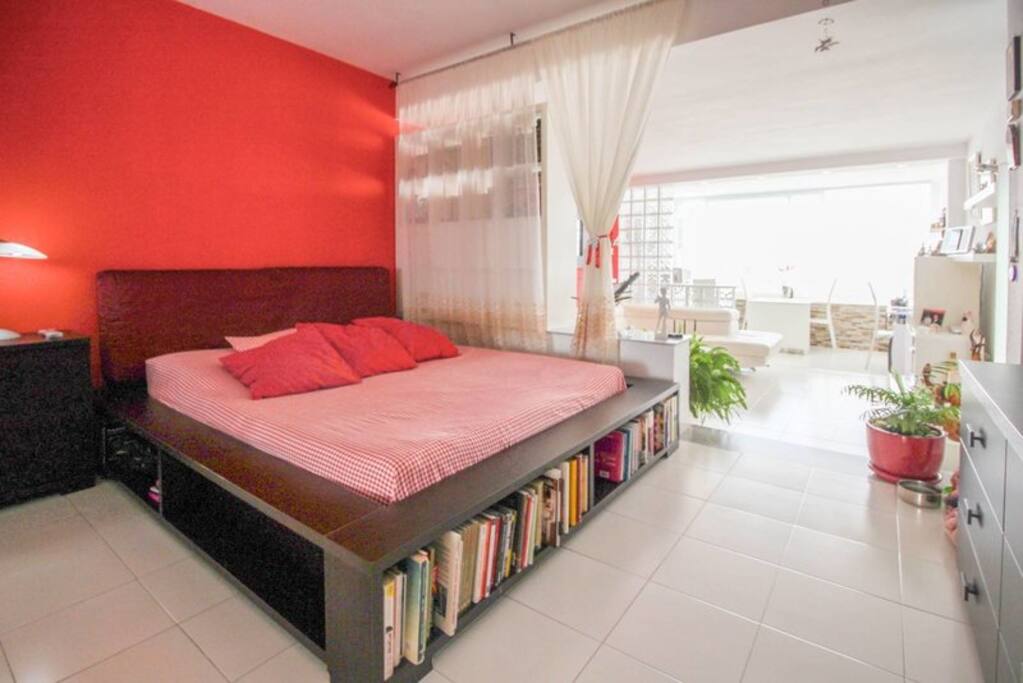 Cool and comfortable double bed