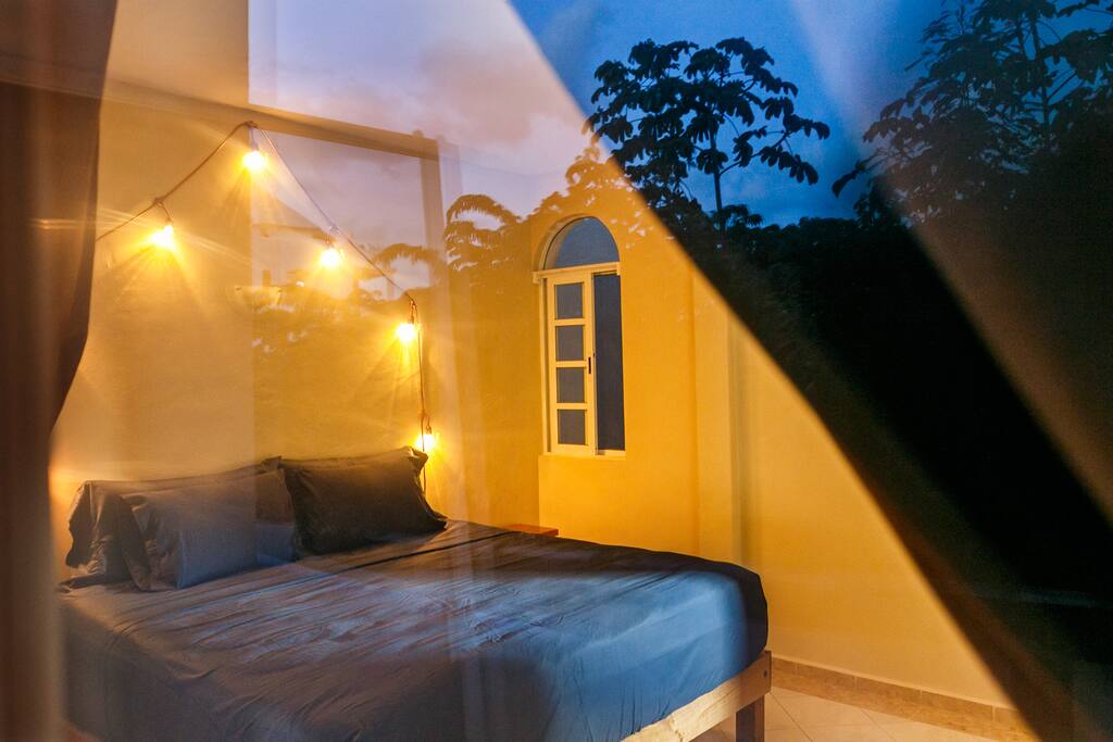 16m2 bedroom with comfy king size bed