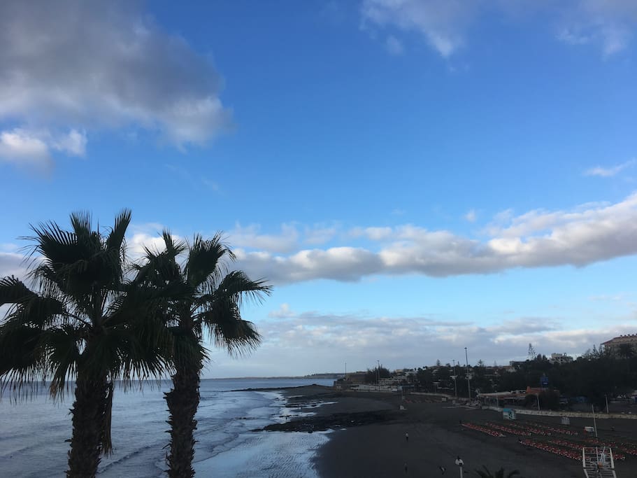 Early morning in San Agustín Beach