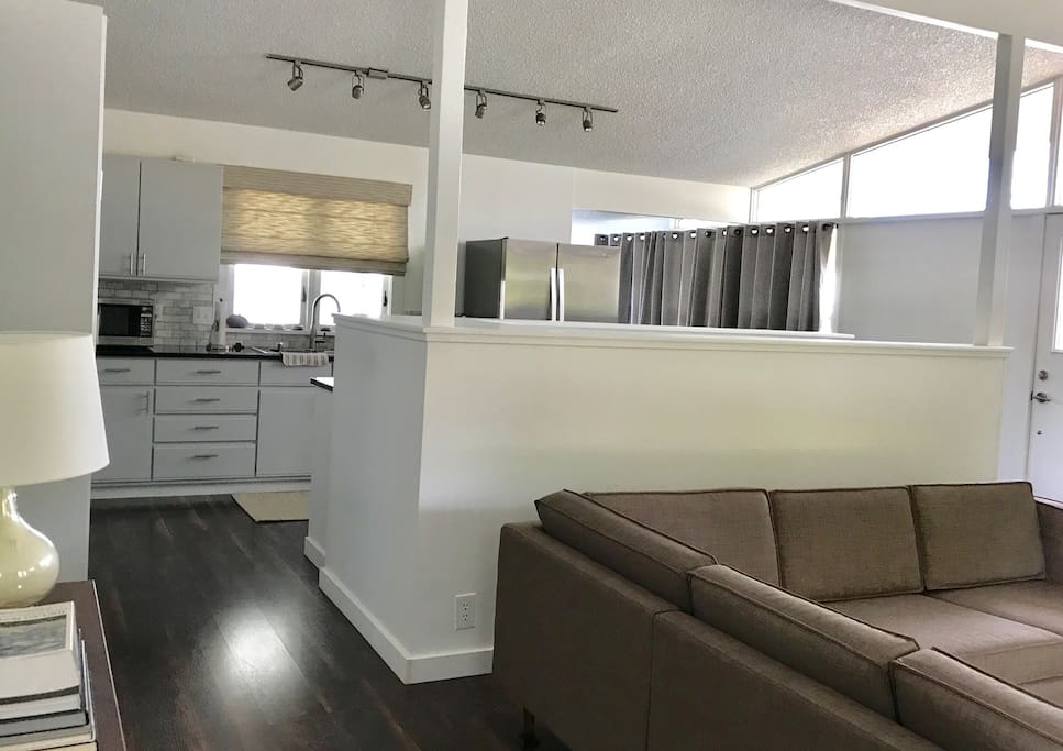 House has open floor plan.