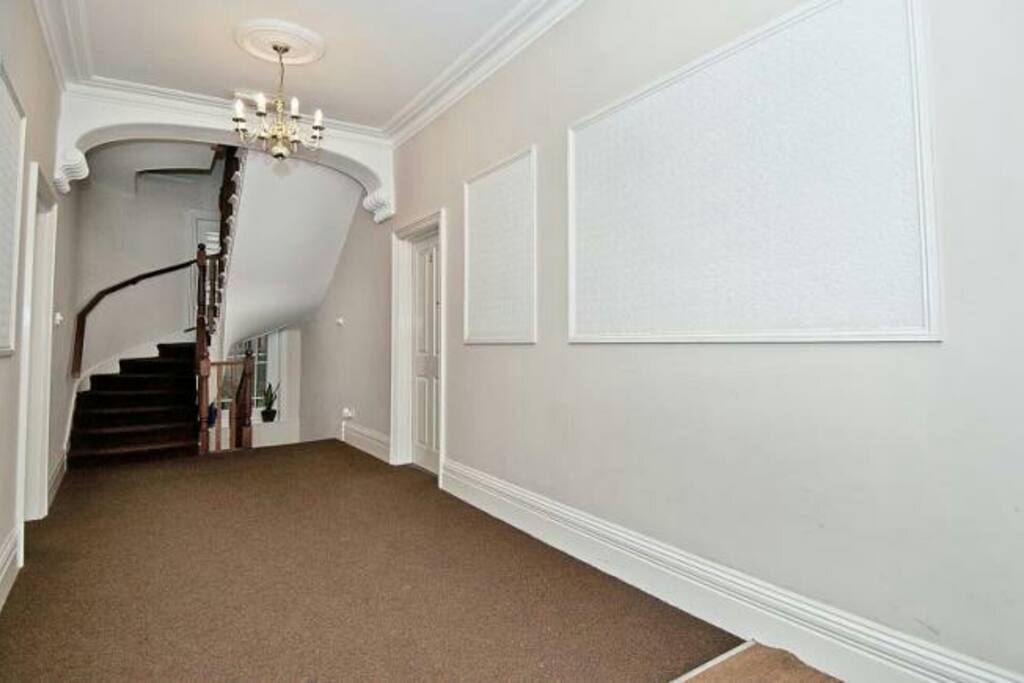 Entrance hall. Head upstairs