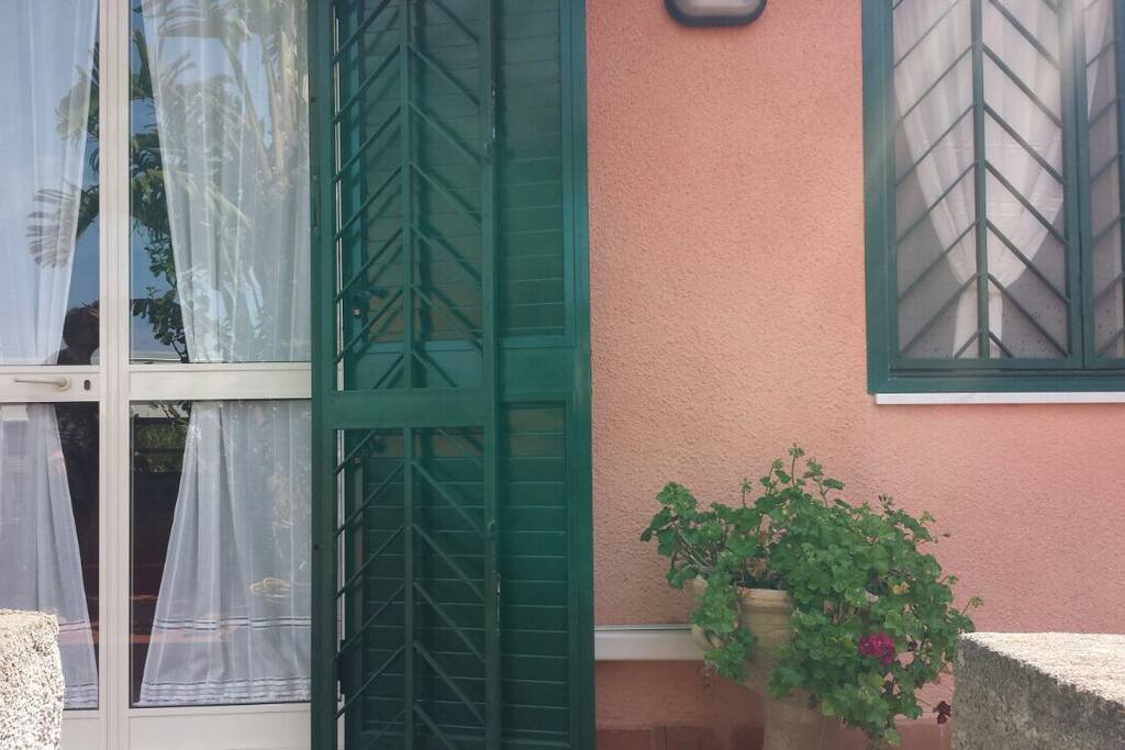 Ingresso della villetta