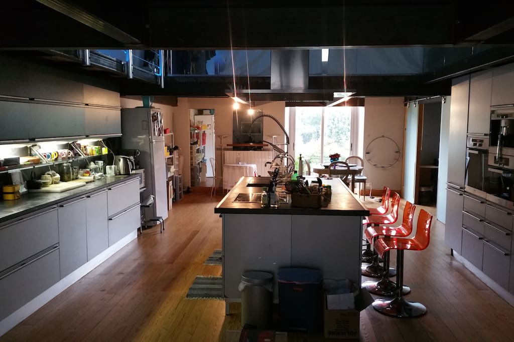Overview : B Loft (230 m2) the kitchen