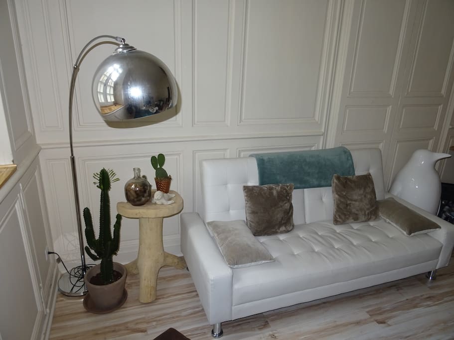 Petit canapé-lit si besoin / Small Sofa Bed if needed