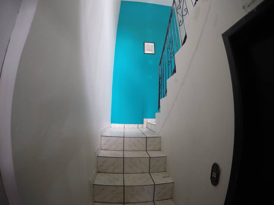 Escada da entrada