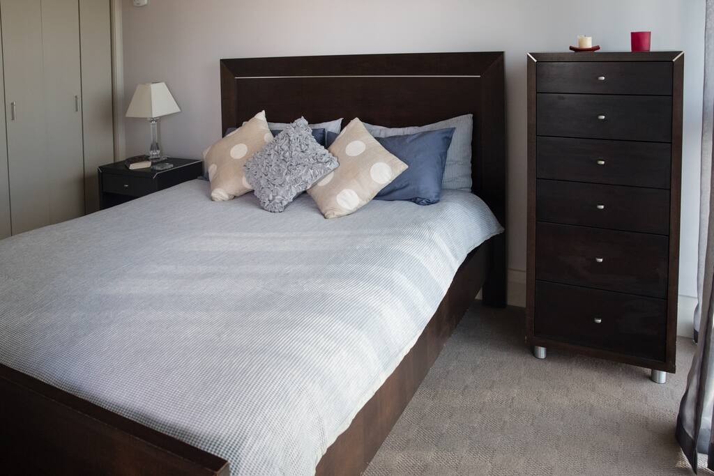 Start with a super-comfy bed