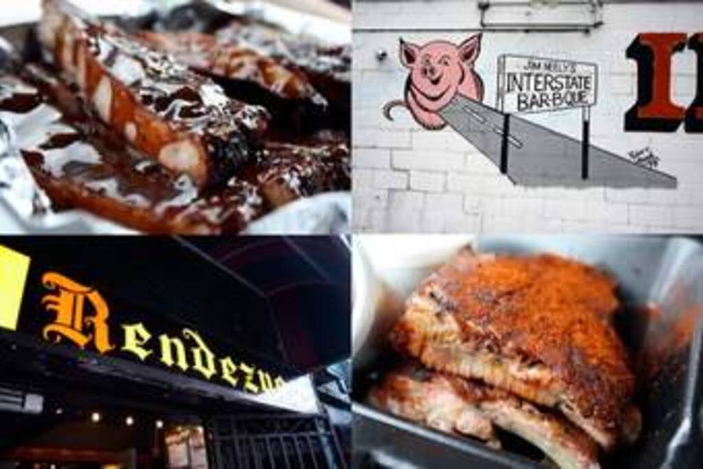Visit one of Memphis' favorite BBQ spots the "Rendezvous!"