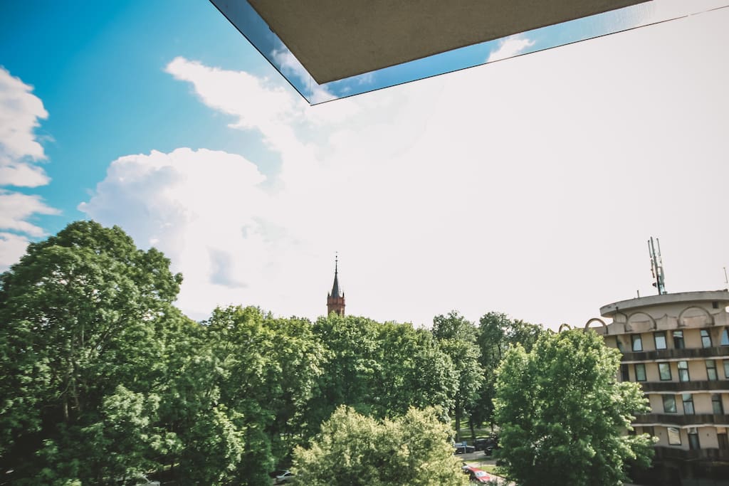 Wonderful view from the balcony