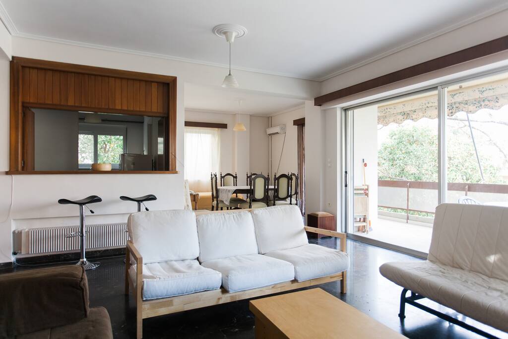 Living Room + Kitchen