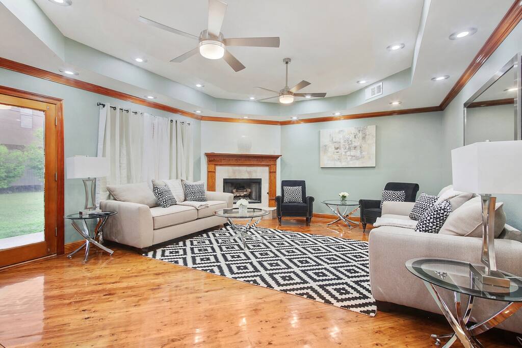 Living Area (2 Queen Sofa Sleepers)