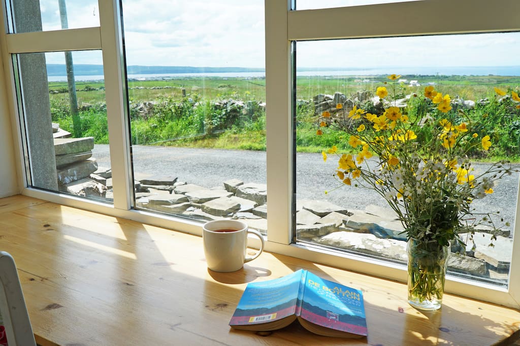 Sunroom with great views of Liscannor Bay
