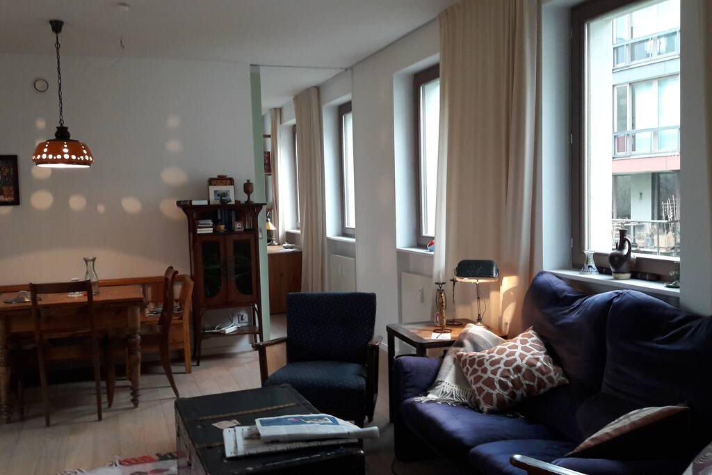 Wohnzimmer - Schlafzimmer