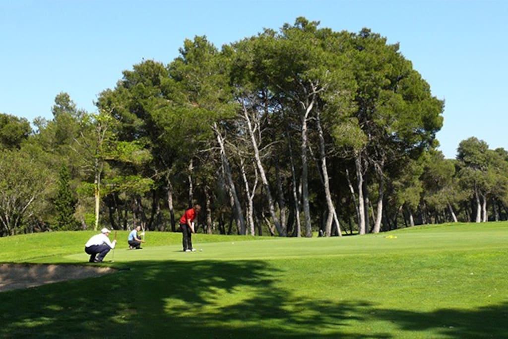 Il campo da golf a 18 buche