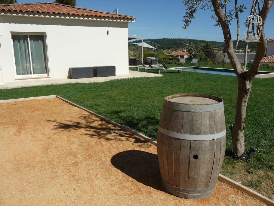 Terrain de petanque
