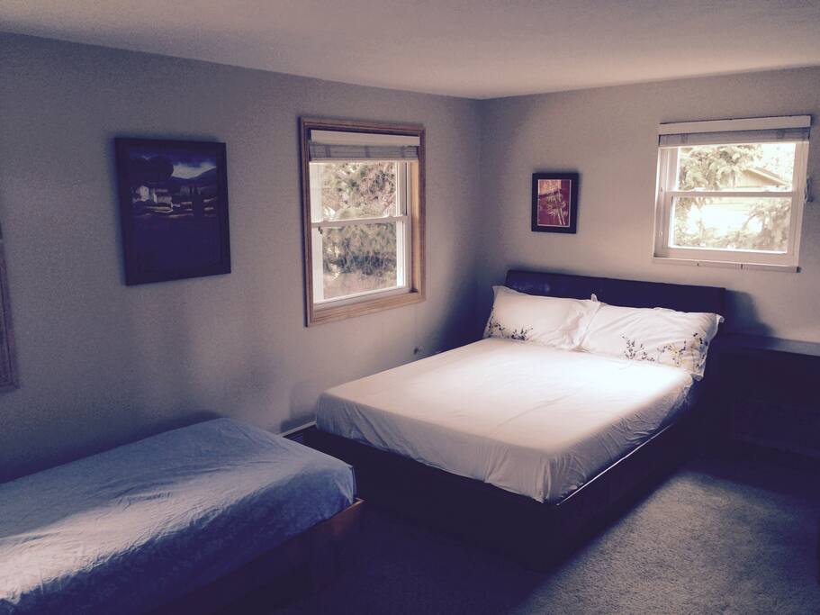 Bedroom #1 has 3 windows