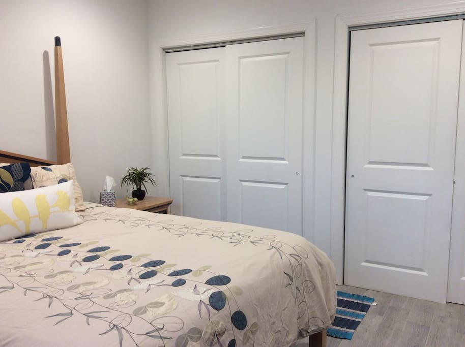 Plenty of closet space