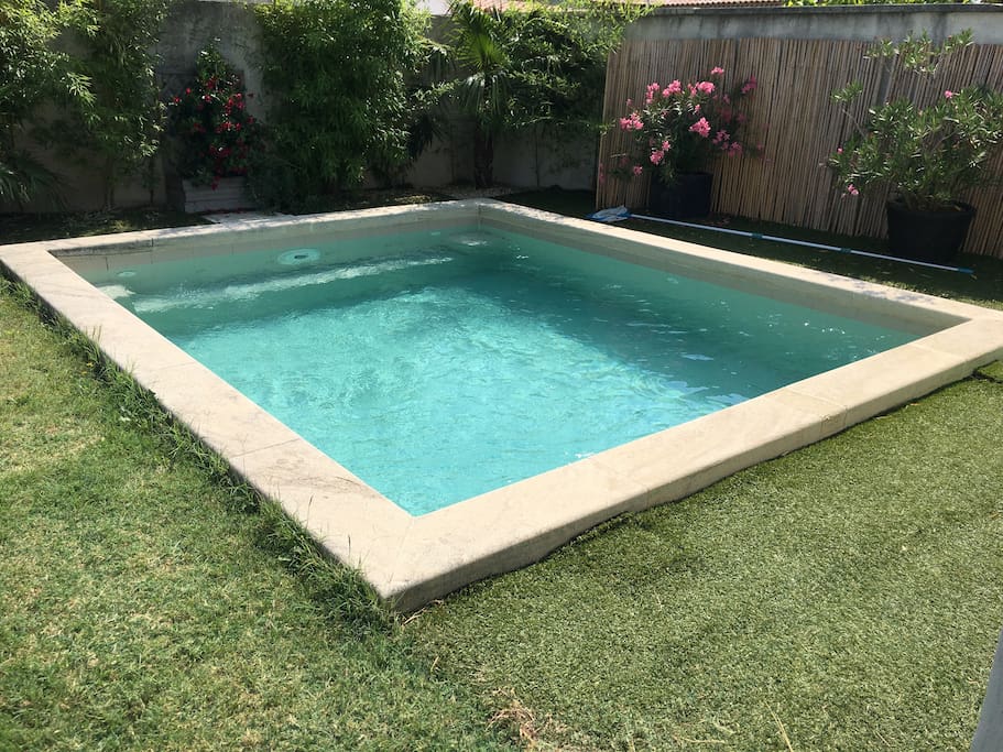 Piscine 5m x 5m
