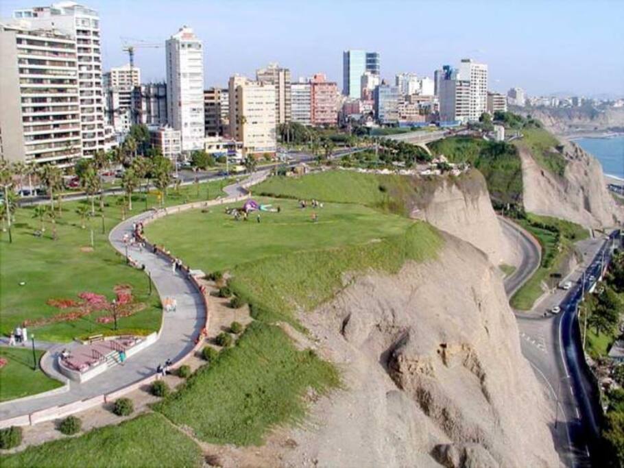 From the apartment, go 3 block and you will be on the lovely “Malecon” boardwalk that runs along the ocean.