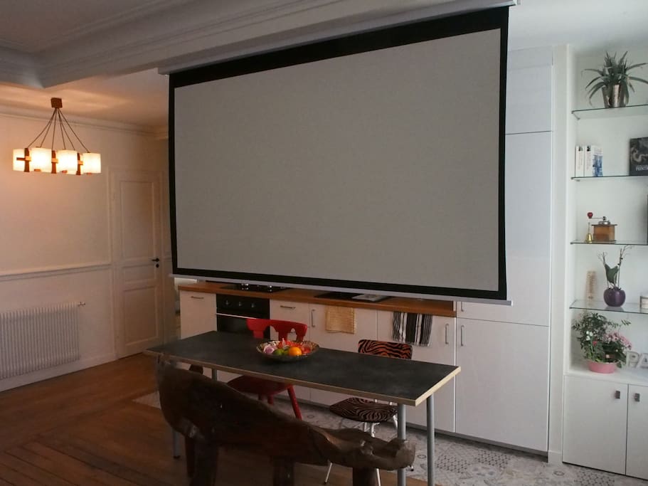 Living room home cinema