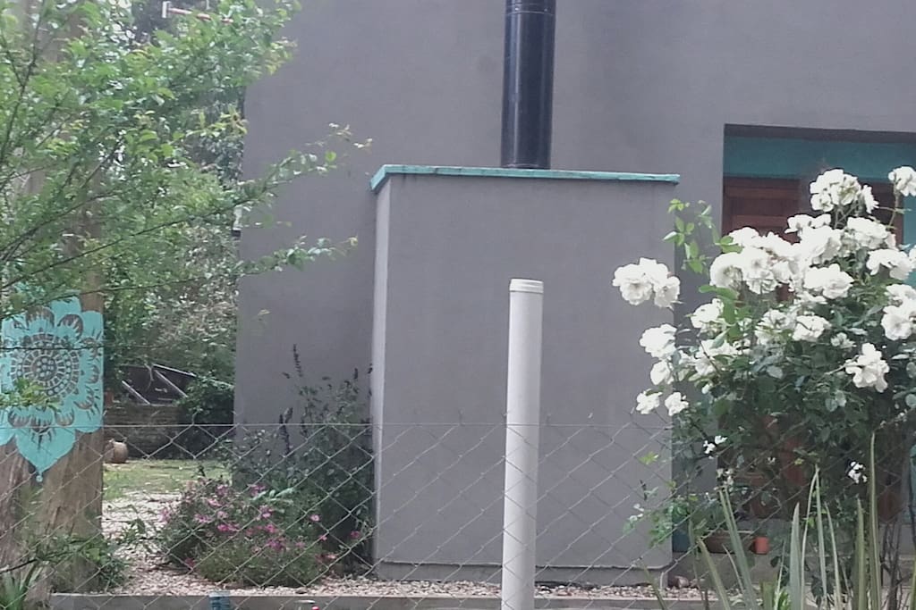 Frente de la casa