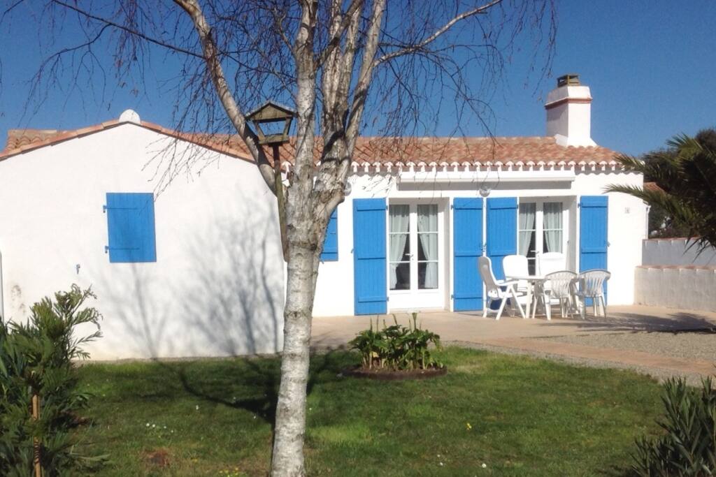 Terrasse avec Jardin clos