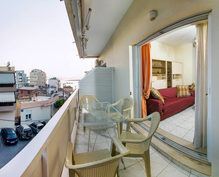 View from the front balcony