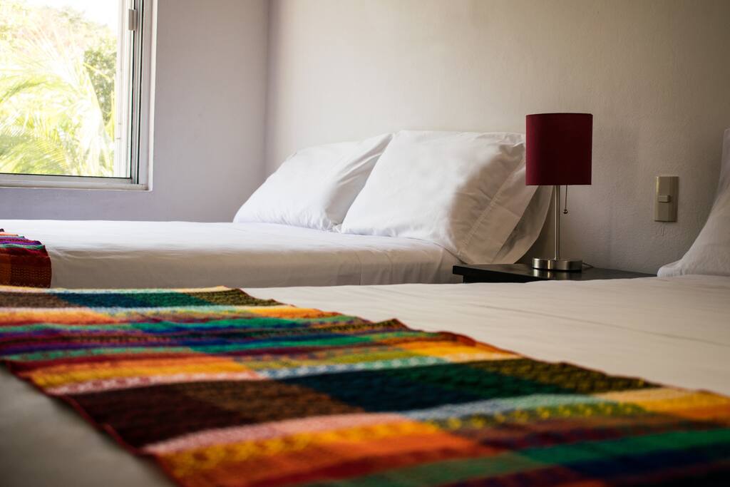 Stay in a nice and comfortable room
