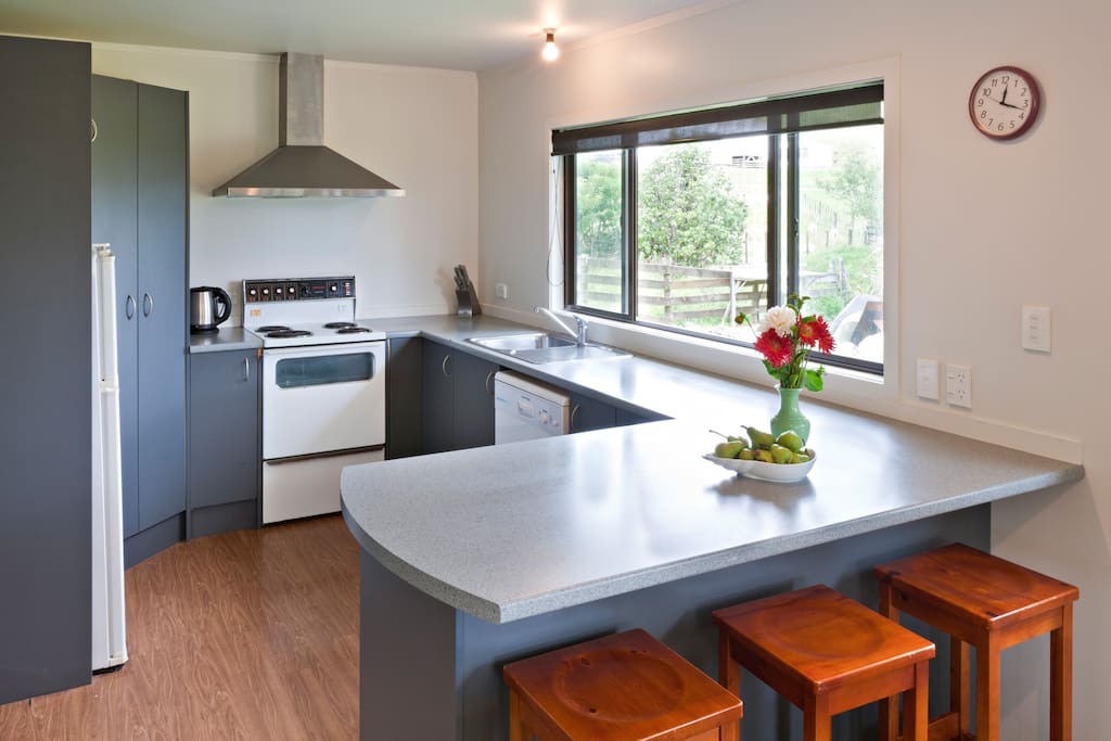 Fully equipped kitchen